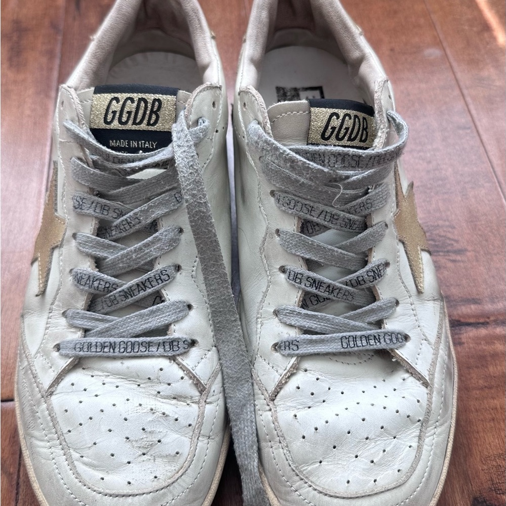 Used Golden Goose Low Top Ballstar Sneakers